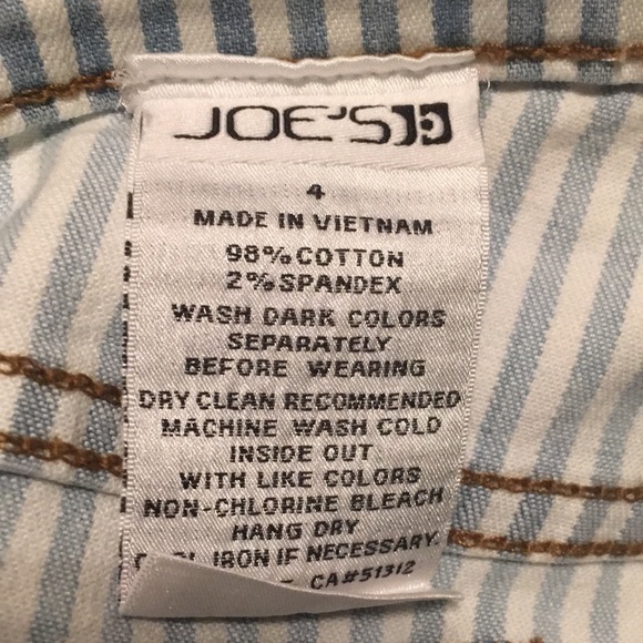 Joe’s Jeans | Striped Skinny Jeans - Picture 9 of 9